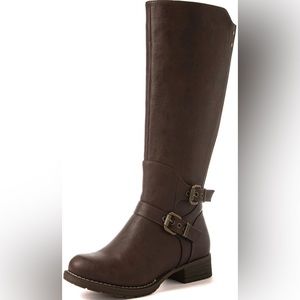 Women’s brown riding boots Size 8